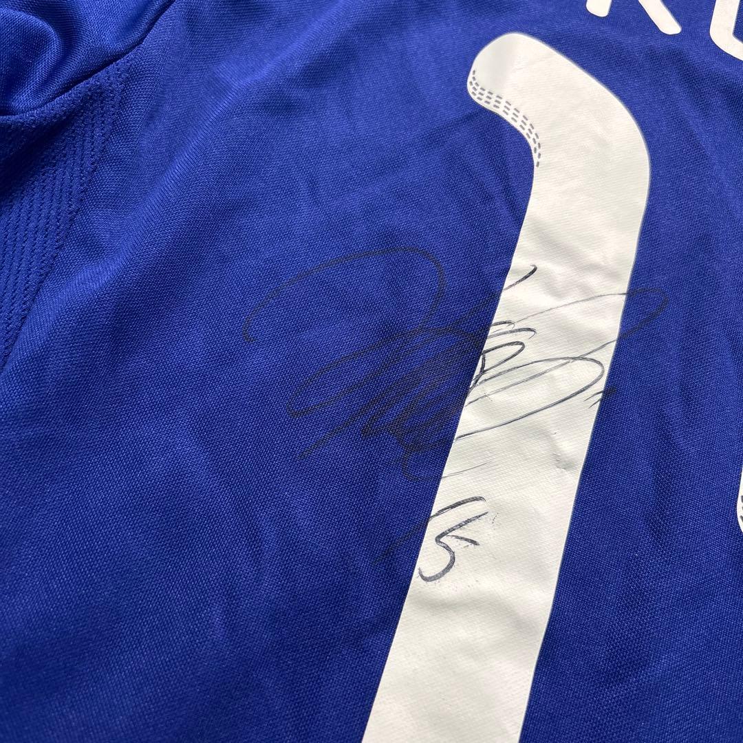 8SM1 adidas サッカー日本代表　ユニフォーム　ゲームシャツ　15番古着