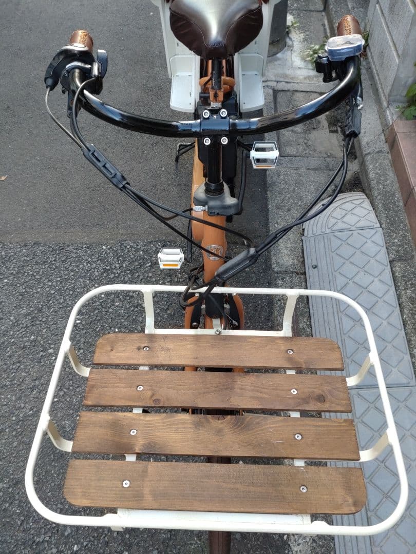 配送可★直接引渡可★カスタム【現行型ビッケモブ】電動アシスト自転車★３人乗子供乗