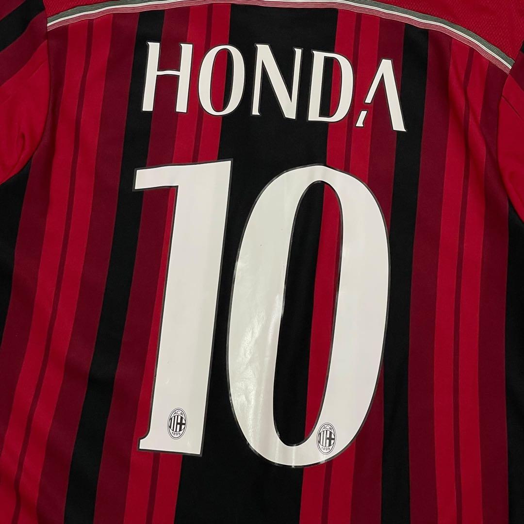 14/15 ACミラン #10 本田圭佑 ユニフォーム ホーム adidas O