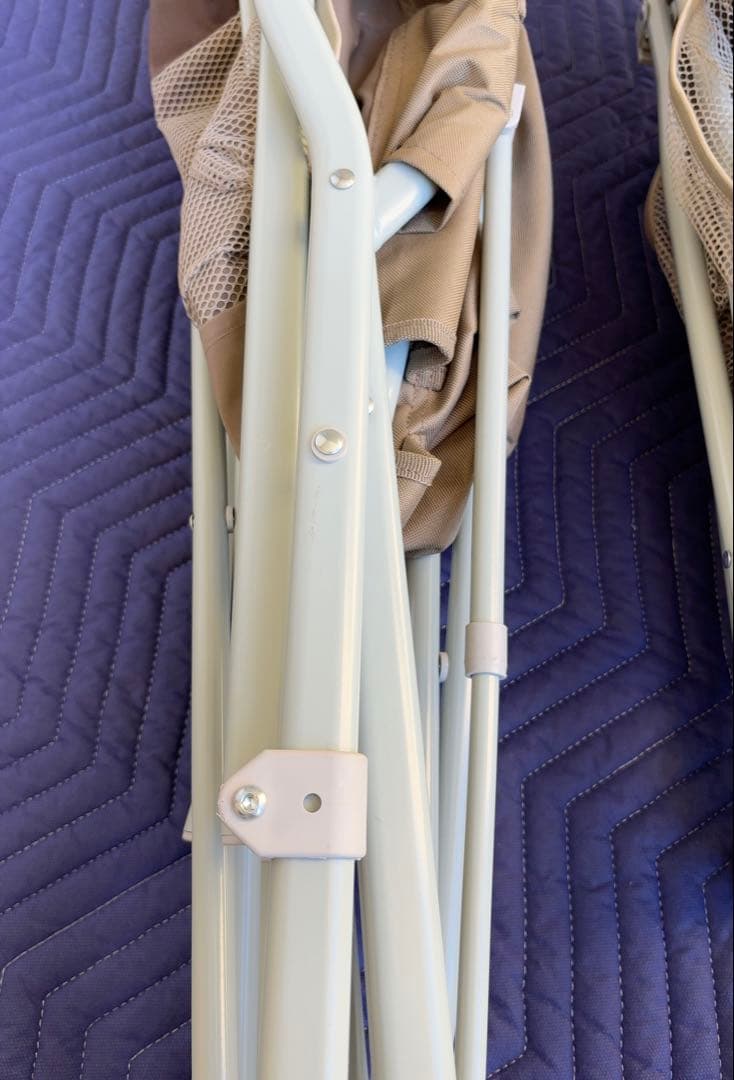 LOGOS ロゴス Life バックホールドチェア(ブラウン)【使用頻度少な目】