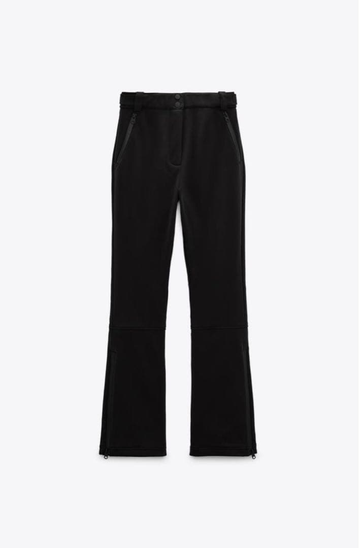 ZARA 新品スキーウエアダウンジャケットS＋フレアパンツSセット