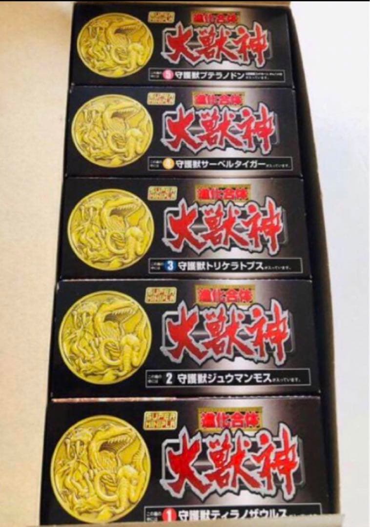 【新品】スーパーミニプラ 進化合体 大獣神 5個入 (恐竜戦隊ジュウレンジャー