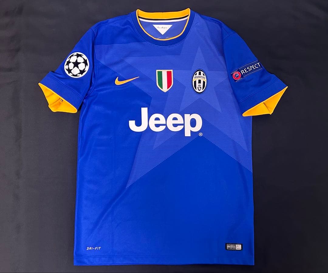 14/15 ユベントス テベス 直筆サイン入り ユニフォーム アルゼンチン代表