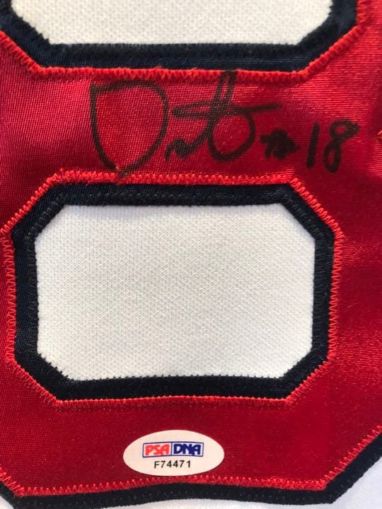 MLB 松坂大輔さん直筆サイン入りユニフォーム　レッドソックス