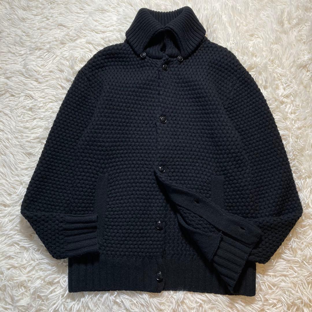 極美品 コリンボ ワッフルニット ドンキージャケット セーター