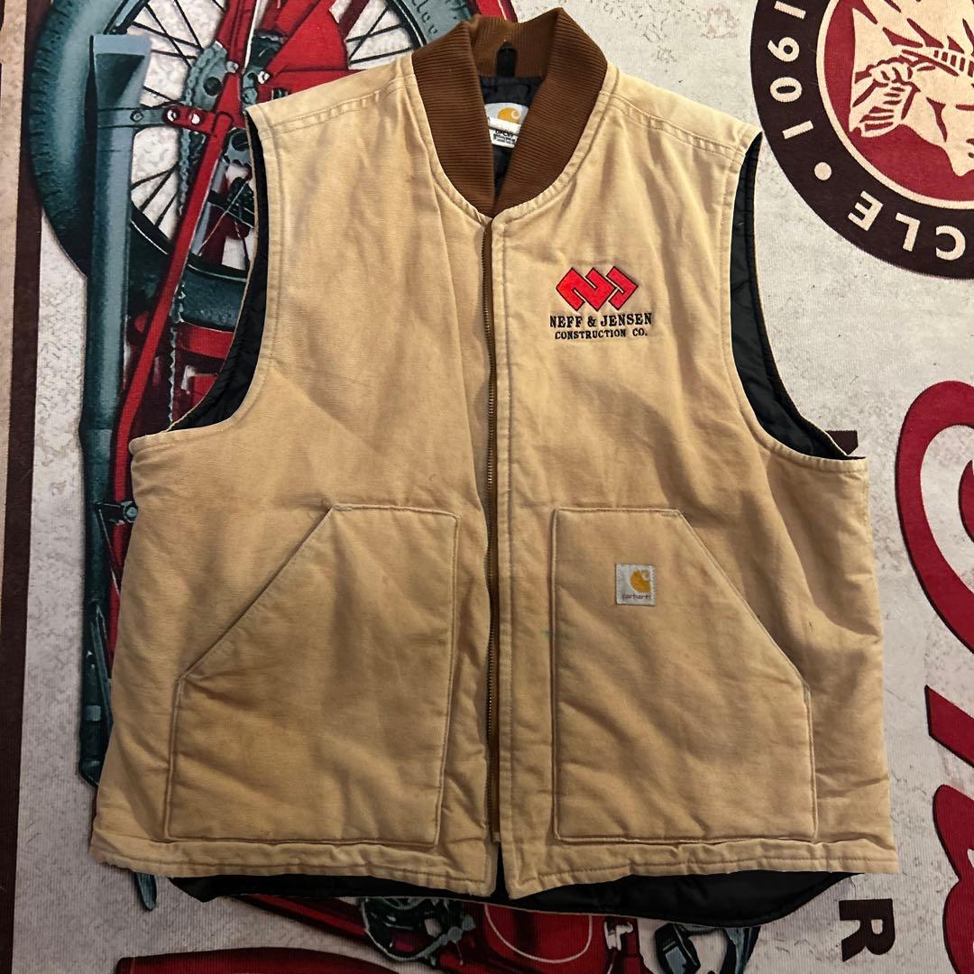 希少　Carhartt ダックベスト　made in USA