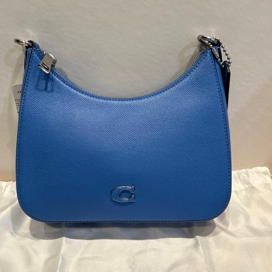 タグ付新品【COACH】ショルダーバッグ　青色