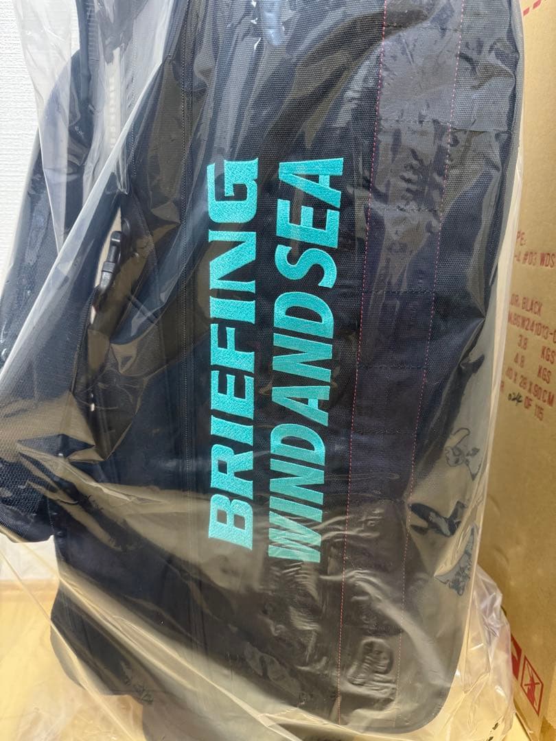 正規品 新品 BRIEFING WIND AND SEA キャディバッグ