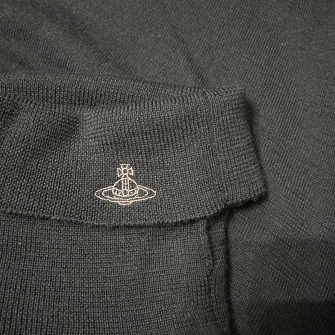 Vivienne Westwood MAN 黒のタートルネックセーター