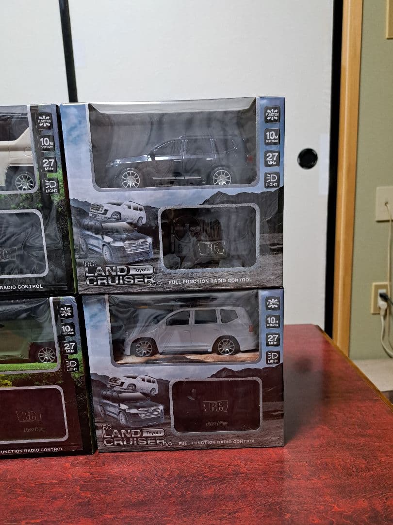 ラジコンカーセット HUMMER H2 DELICA MINI ランドクルーザー