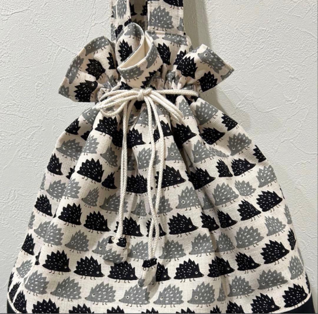 ＊じゅんじゅん様＊ハンドメイド　巾着トートバッグ　ボトルカバー