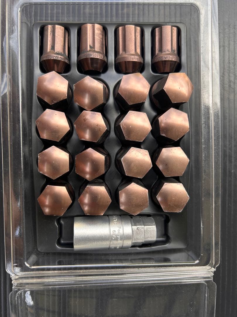 ジムニーシエラ専用デルタBFタイヤホイール5本、ホイールナット