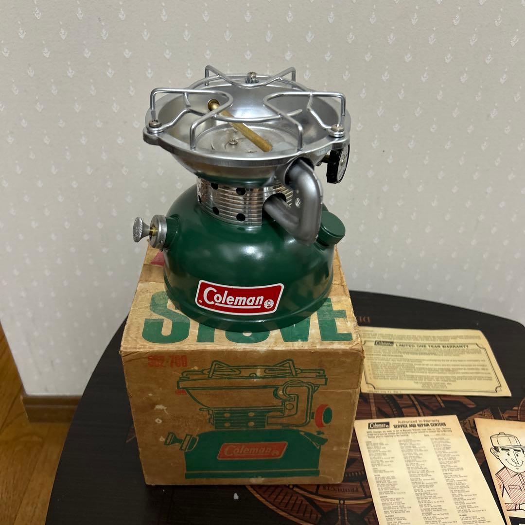 コールマンシングルバーナー1976年6月製モデル502