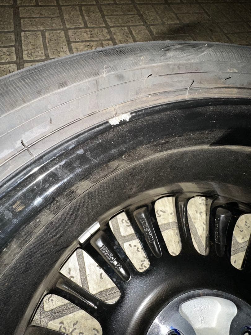 トヨタ タンク ルーミー 15インチ タイヤホイールセット 1本