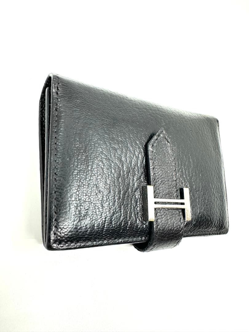 HERMES エルメス ベアン 名刺入れ カードケース ◻︎J刻印 （37_19）