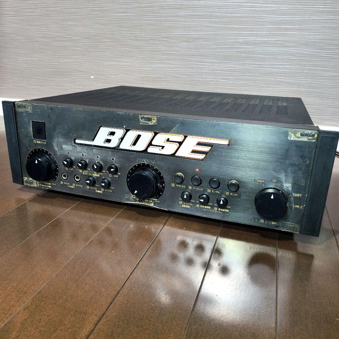 美品　BOSE 4702-III プリメインアンプ ボーズ　正面にフィルム付き