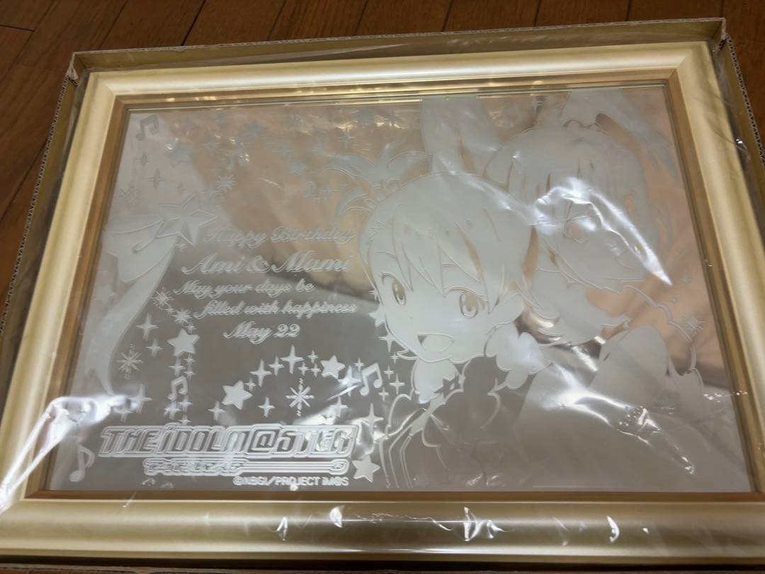 【彫刻】アイマス双海亜美&双海真美ミラーボード誕生日限定