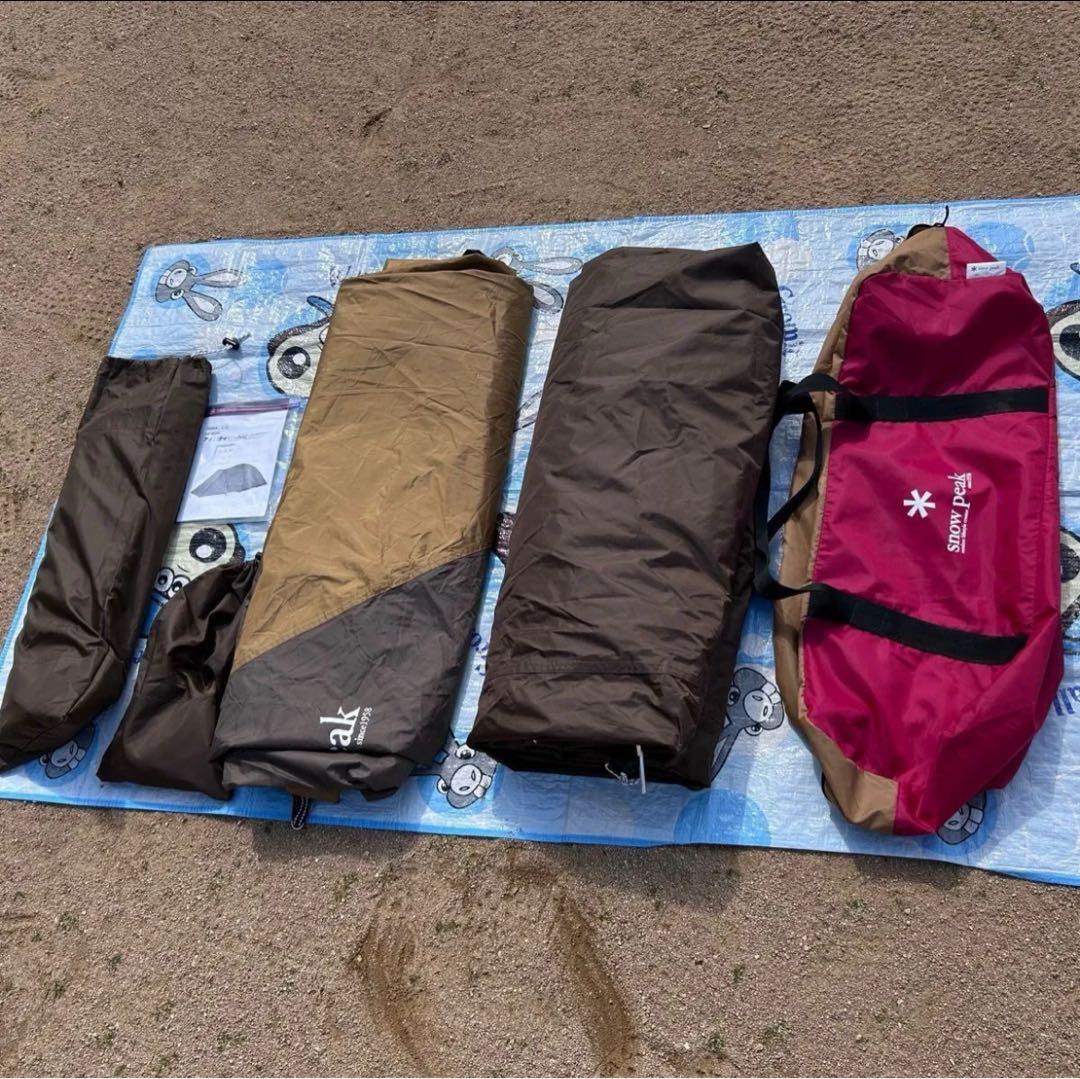 美品スノーピーク アメニティドームM SDE-001R H テント　2ルーム