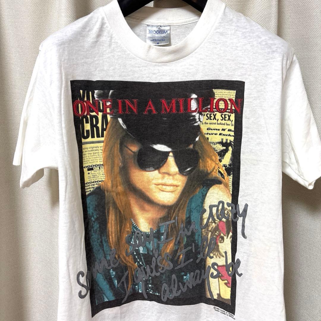W AxL Rose Guns N' Roses ヴィンテージTシャツ