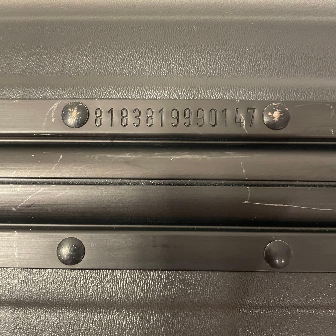 リモワ ルフトハンザ Black Classicビューティケース マットブラック