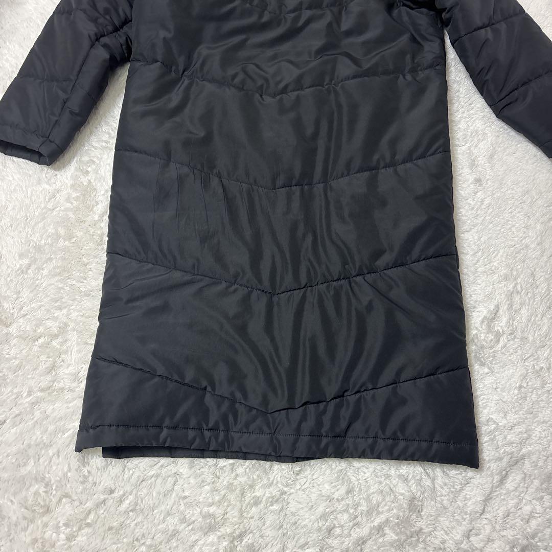 New Balance ニューバランス ベンチコート　フード付き　ブラック　M