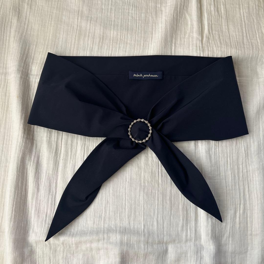 【レア・美品】ミナペルホネン サッシュベルト タンバリン