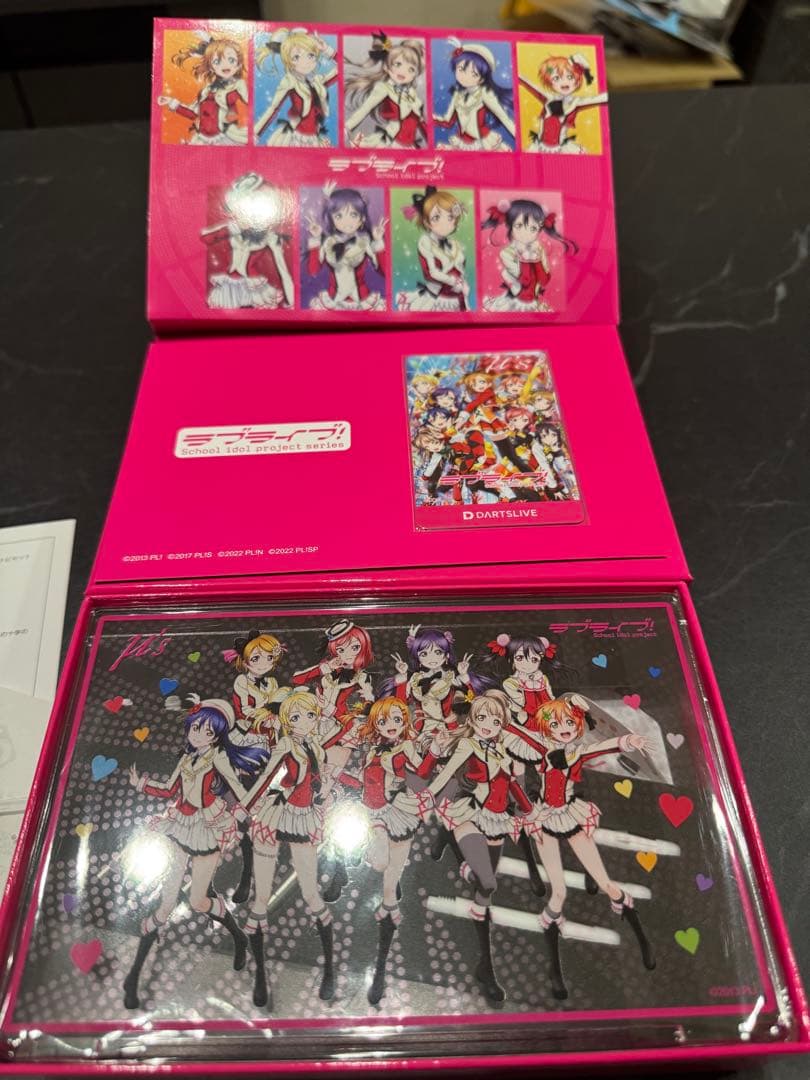 希少　ラブライブμ's ダーツセット