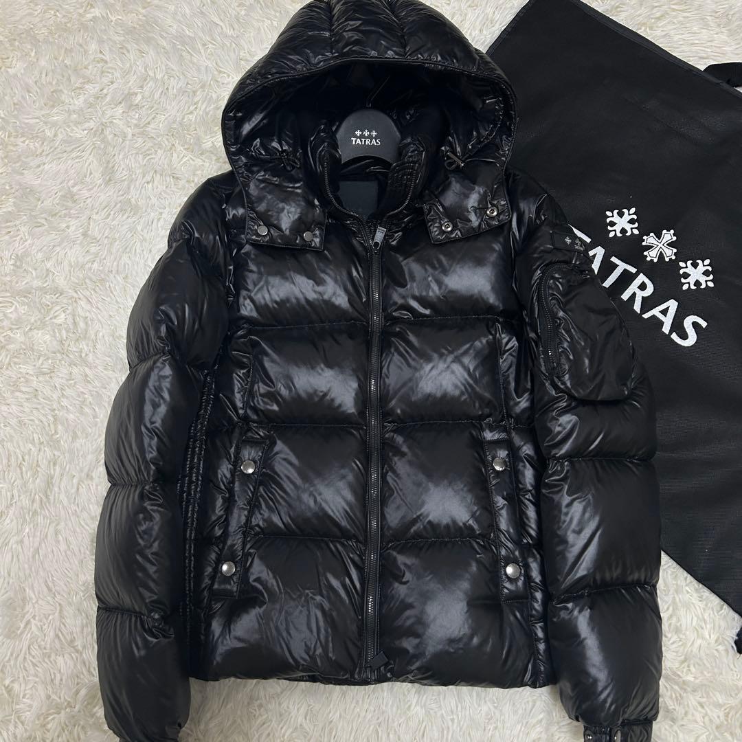 【極美品】 タトラス BELBO ダウンジャケット ブラック 01 S