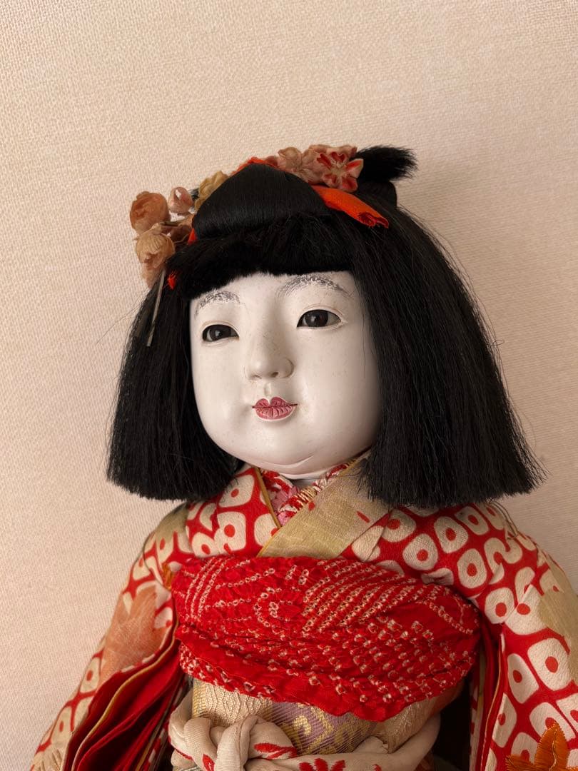 ▪️市松人形▪️昭和初期▪︎丸平▪️43cm