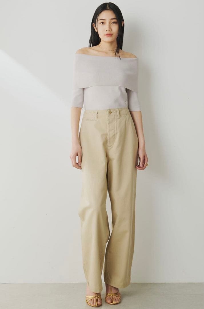 【美品】バイオ加工チノパンツ