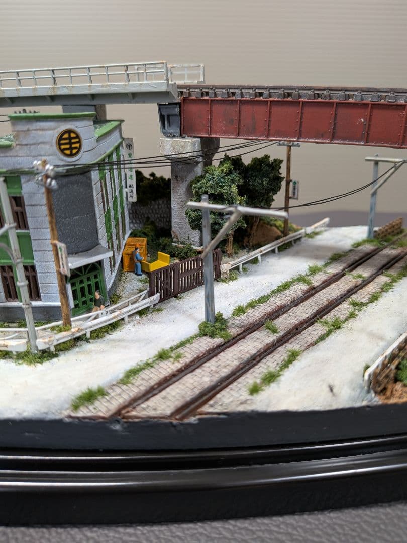 No.57鉄道Nゲージジオラマ車両、貨車 バス等付き