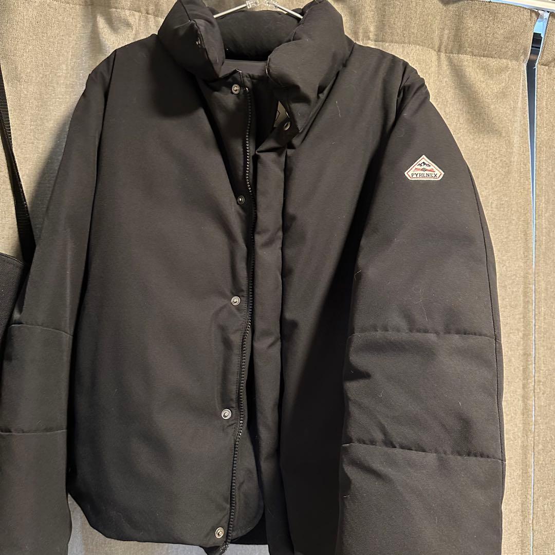 PYRENEX ブラック ダウンジャケット M