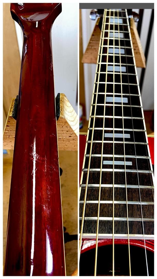 70'モーリスWH-20 クリーニング&調整済み　ピックガード、弦新品❣