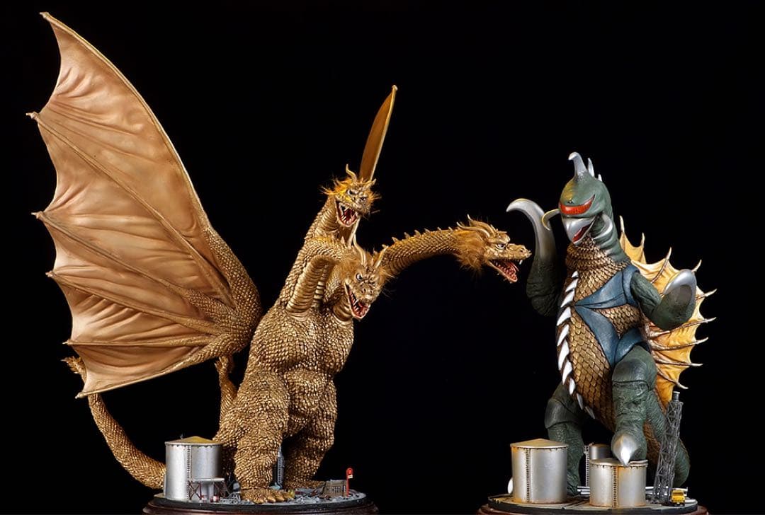 レジンシェフとうけけ団 1/144 キングギドラ1972 レジンキット 未組立