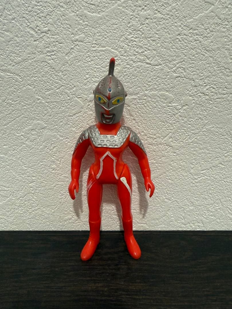 ウルトラセブン　ソフビ　当時もの
