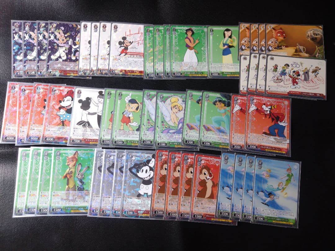 引退品ヴァイスシュヴァルツ ウマ娘デッキ7個+ディズニーデッキ セット