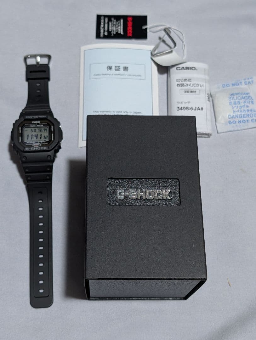 新品同様、G-SHOCK GW-5000U-1JF（保証書有り）