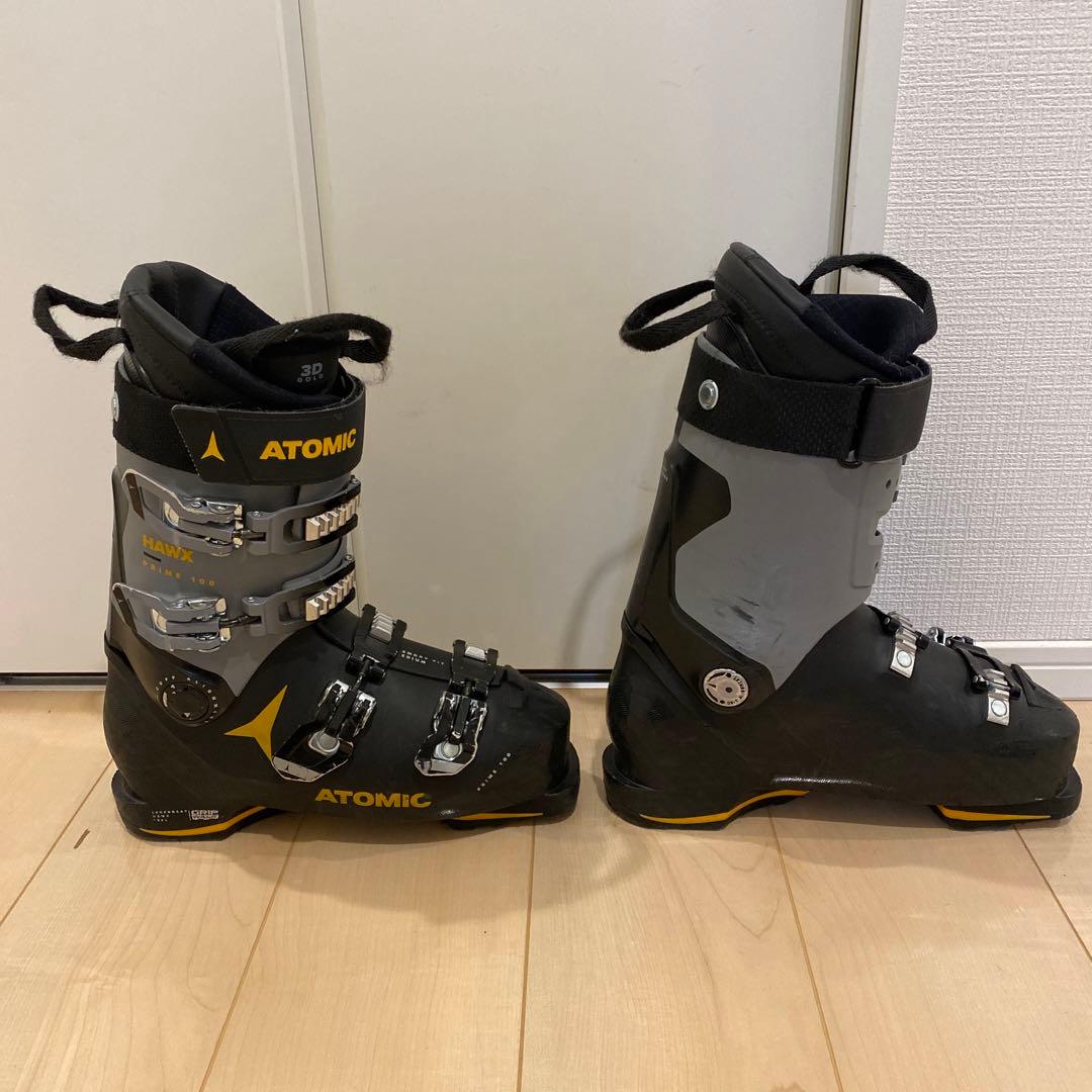 スキー Atomic Hawx Prime100 2023 GripWalk26.5cm