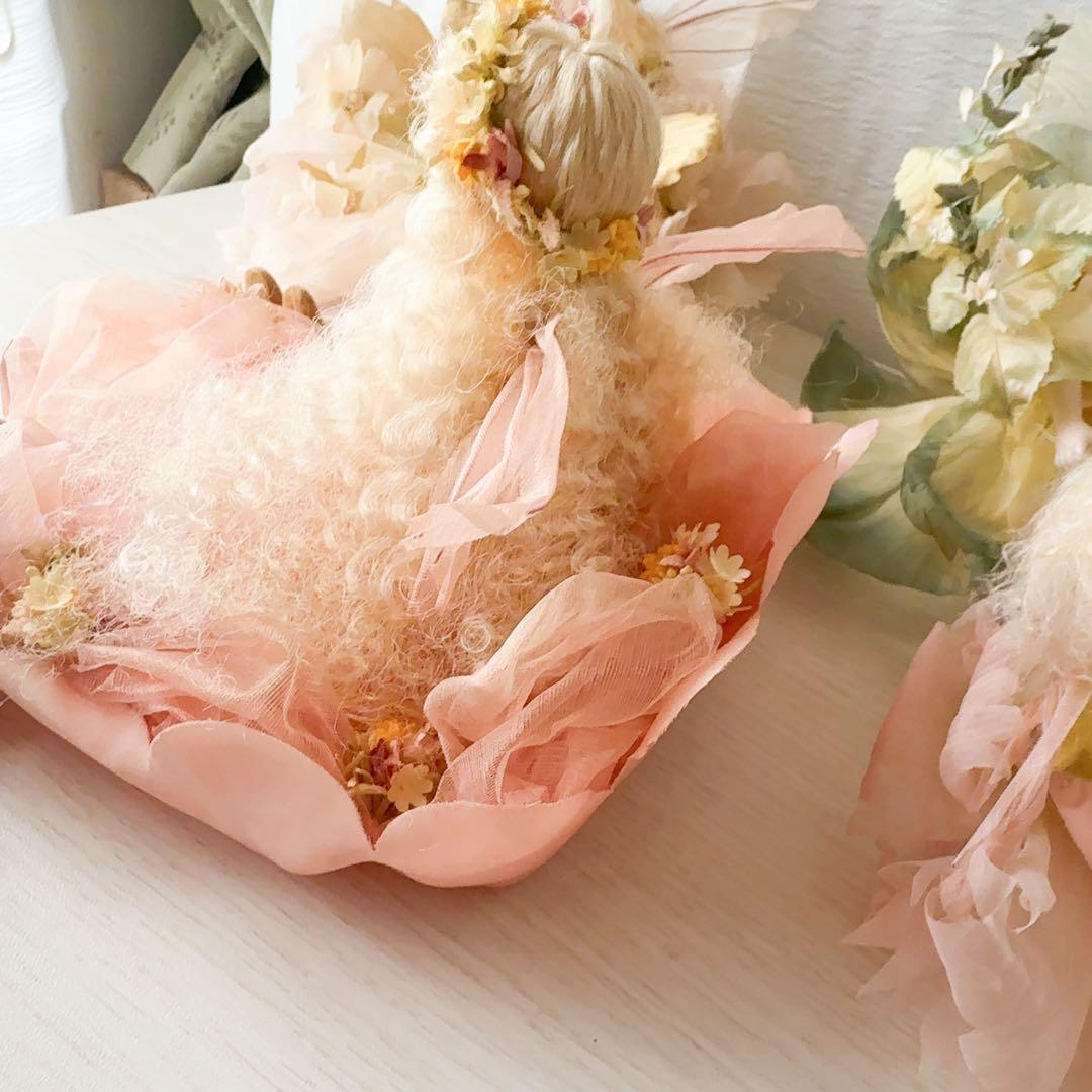 「マギー」若月まり子　妖精ビスクドール4体セット　エルフィン・フロ－リ－