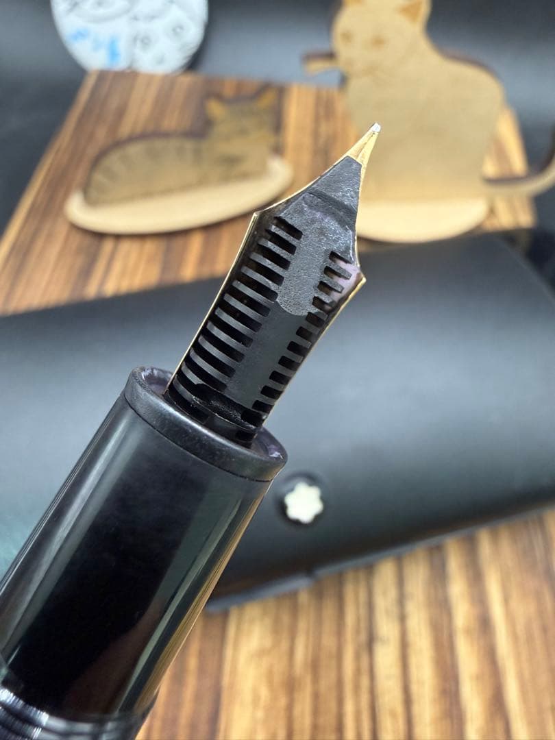 MONTBLANC 万年筆 146 14K EF 全金ニブ