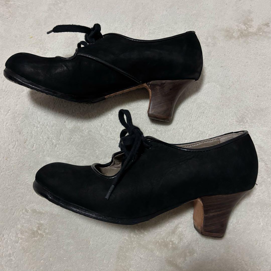 セノビージャ　フラメンコシューズ　ヌバック