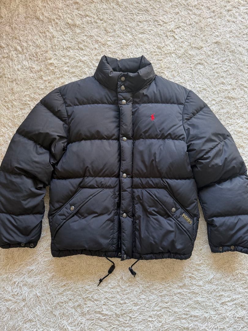 Polo Ralph Lauren ブラック ダウンジャケット Mサイズ