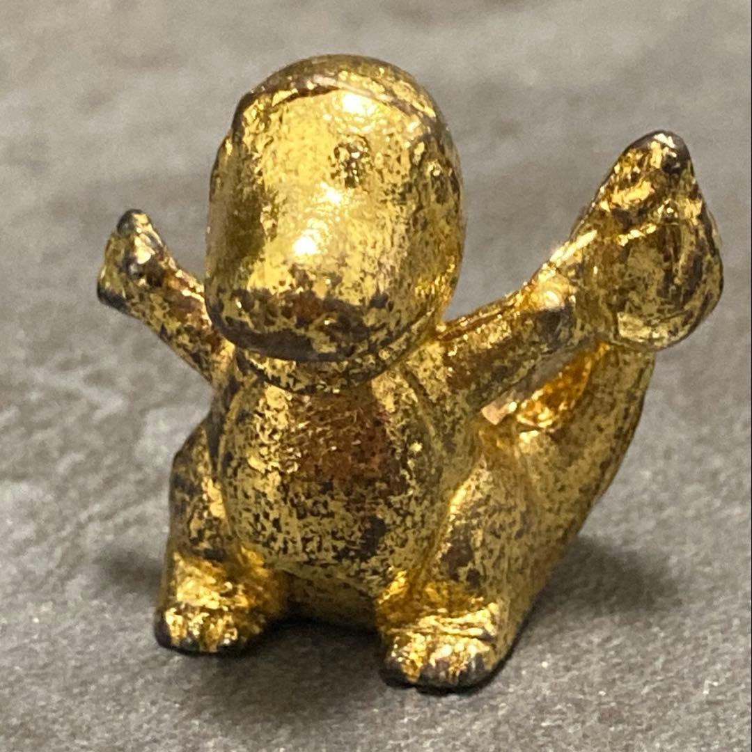 ポケモン メタルコレクション ヒトカゲ ゴールド レトロ フィギュア ポケカ