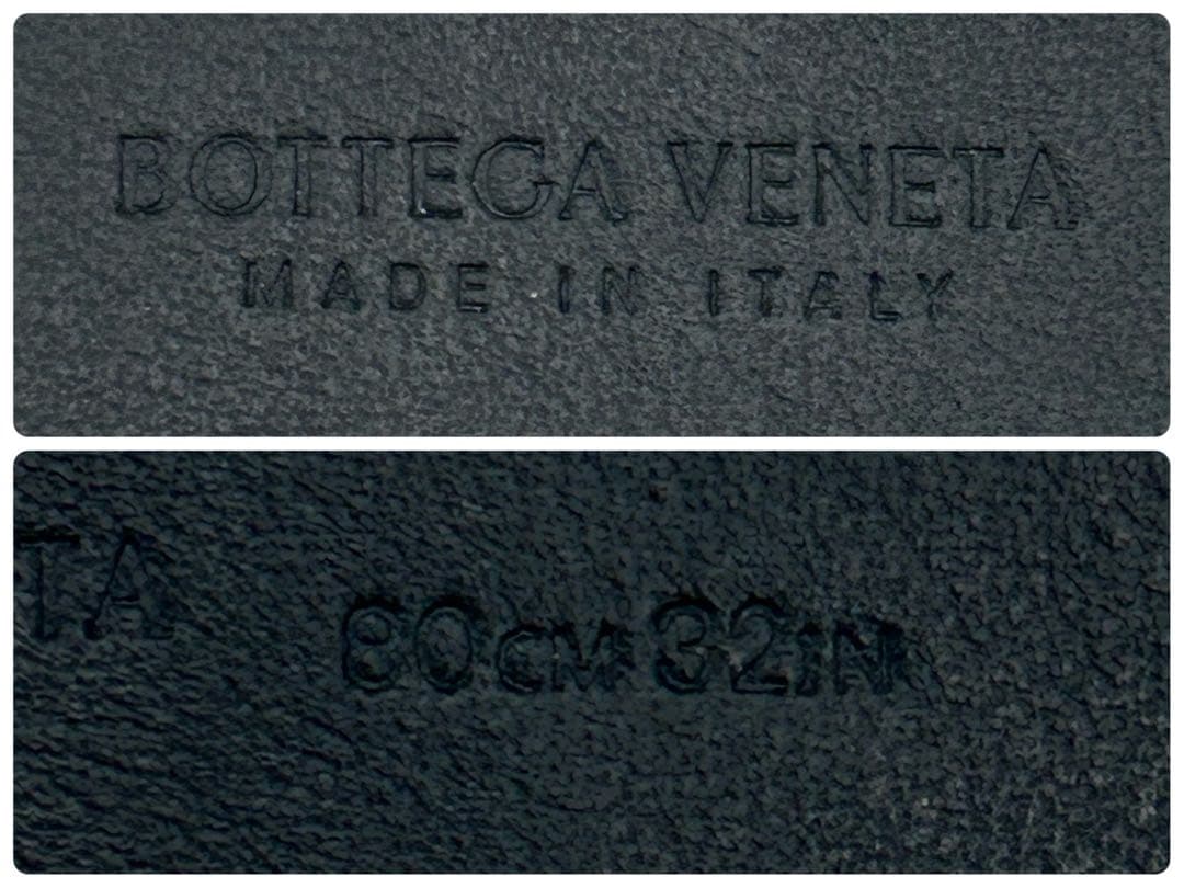 M*o様 未使用級✨ボッテガヴェネタ ベルト トライアングル ゴールド ブラック