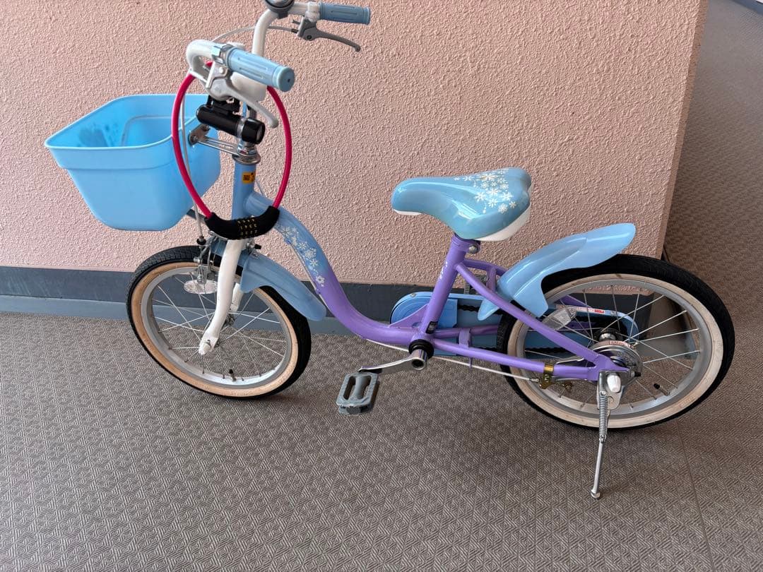 アナと雪の女王 アナ雪 幼児用自転車　引き取り限定