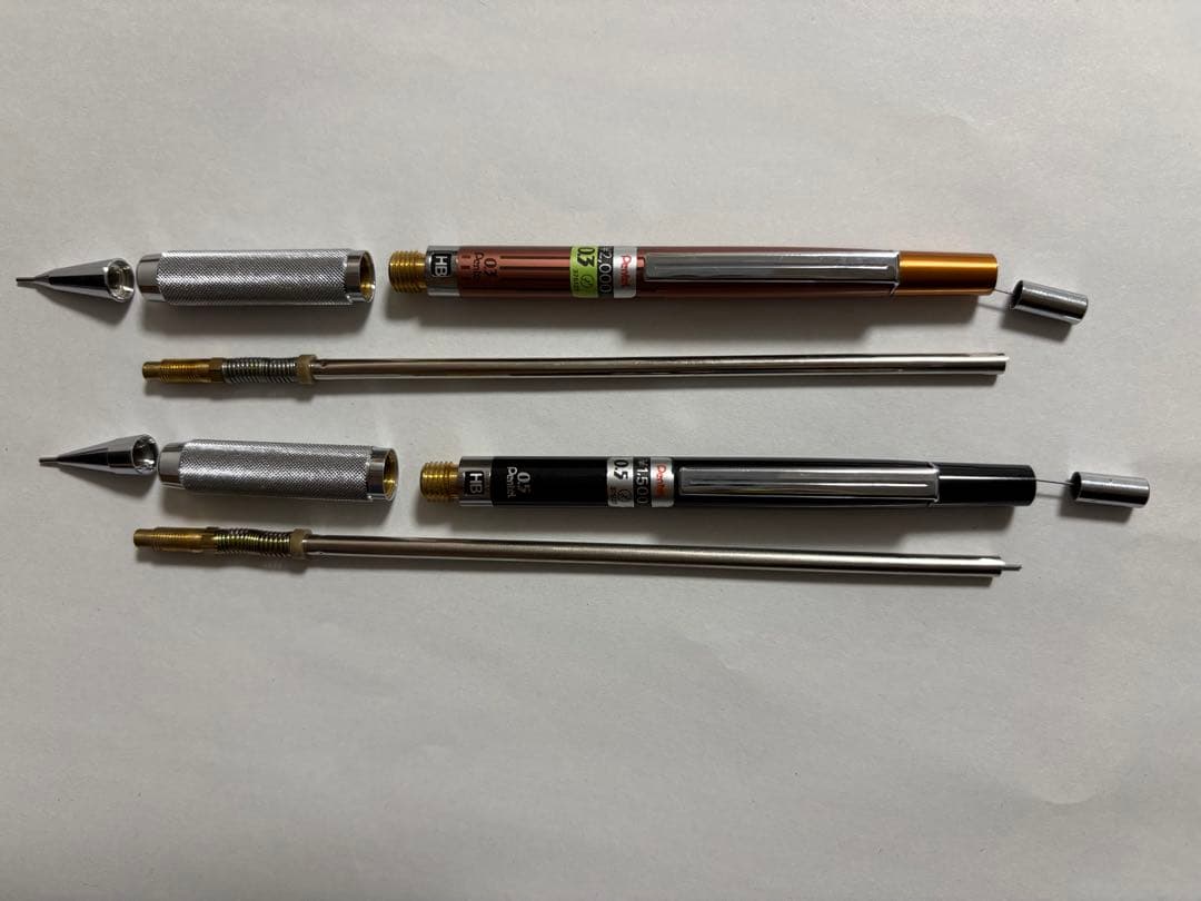 ぺんてる PG1505 PG2003 廃番 製図用 シャーペン pentel