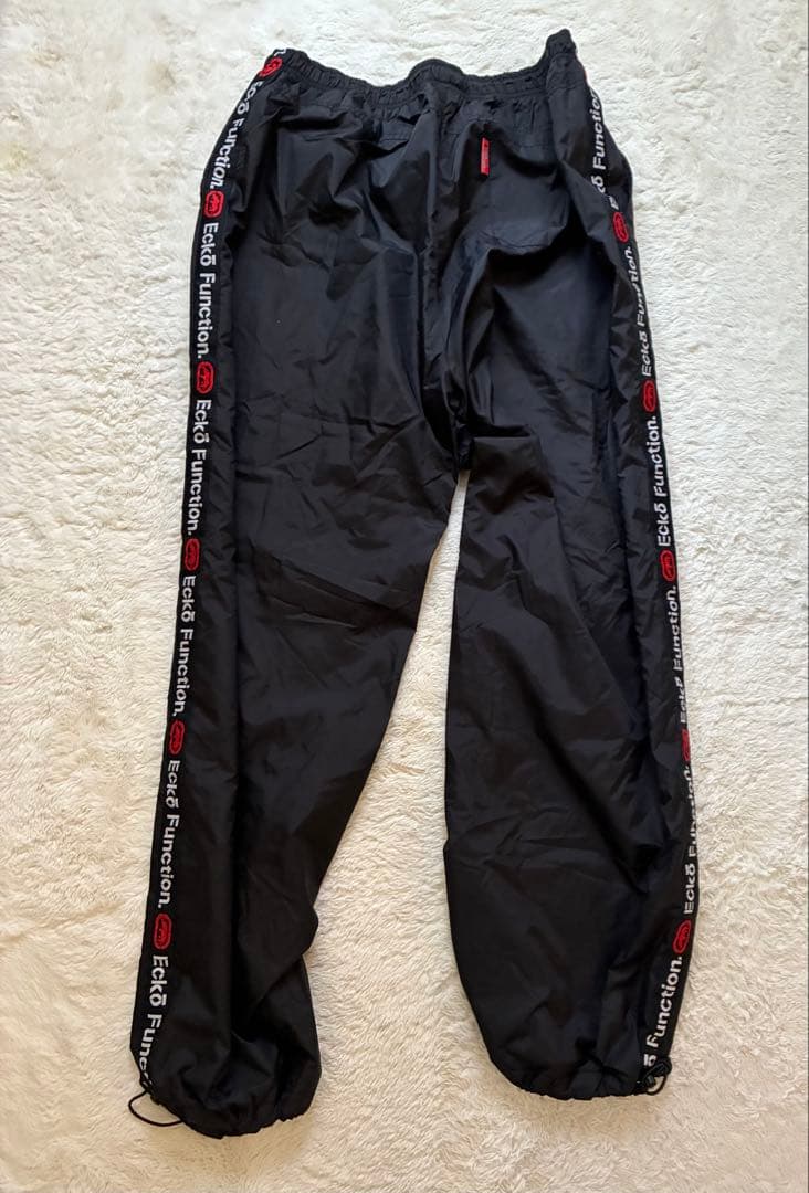 90s Ecko ナイロン セットアップ トラックジャケット ジャージ B系