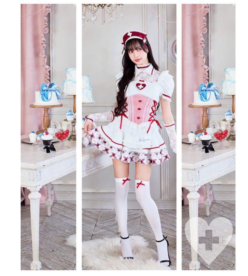 Malymoon マリームーン ナース コスプレ レッド