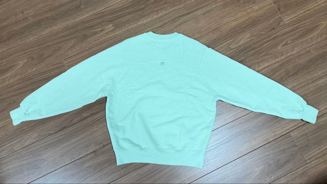 [美品] AMI PARIS｜アミパリ コットン スウェット 長袖 男女共用