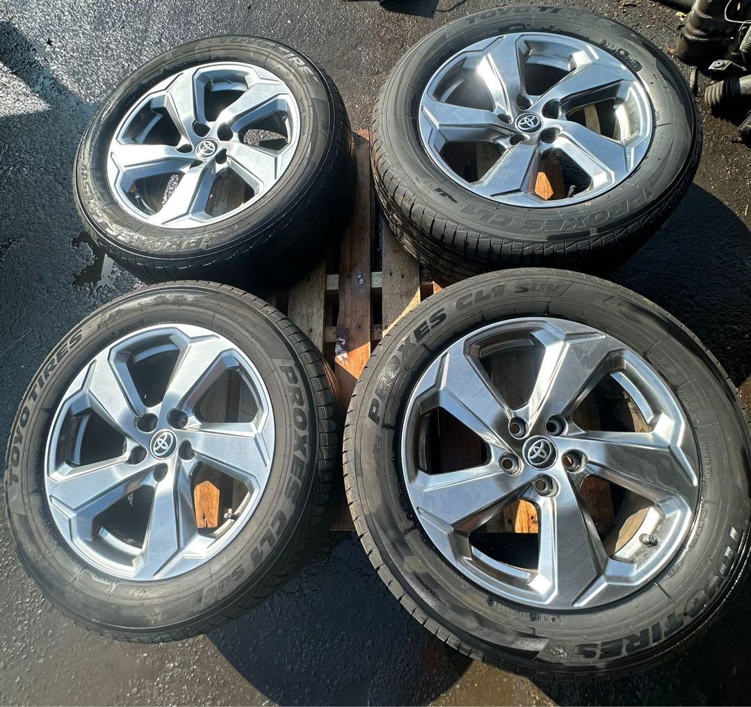 トヨタ純正 RAV4 Gグレード アルミホイール・タイヤ 4本セット